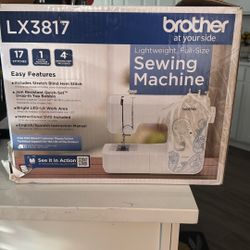 LX 3817 Sewing Machine Lightweight Full Size