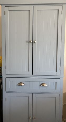 Blueish Gray Cabinet