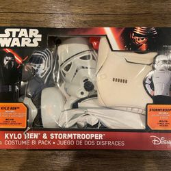 Kylo Ren And Stormtrooper Costumes Boys Size 4T