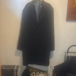 Michael Kors Cashmere Blend Coat In Black 