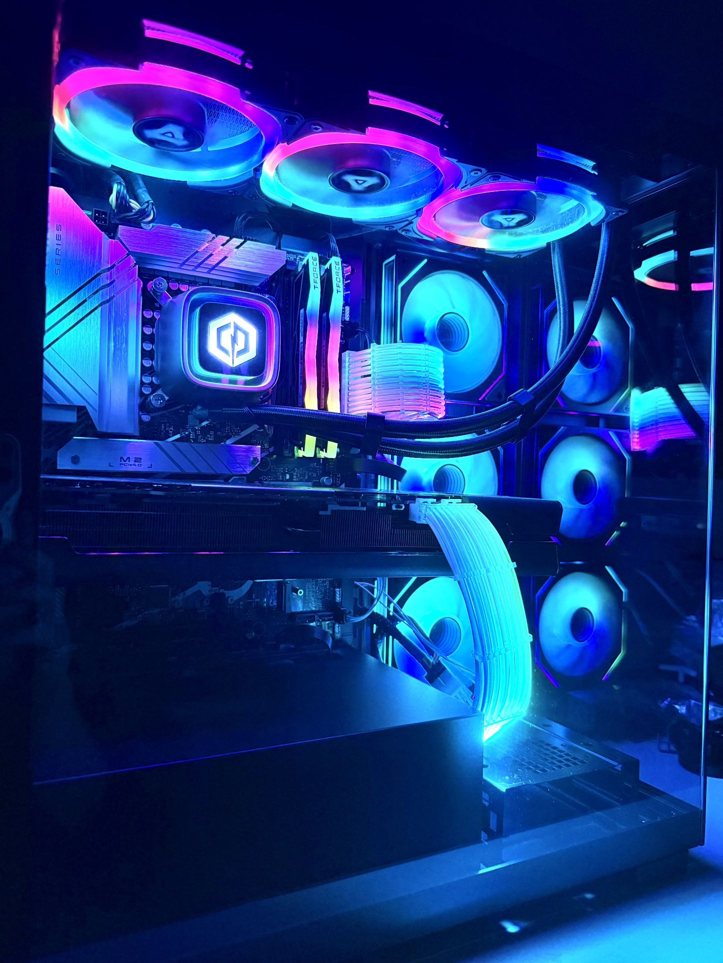 Liquid Cool Gaming PC Desktop Computer — i9 13900KF / RX 6900XT / 32GB DDR5 / 1TB SSD