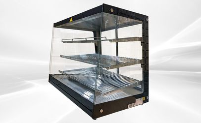 NSF chip Warmer Countertop Display Cabinet ShowCase HW-205