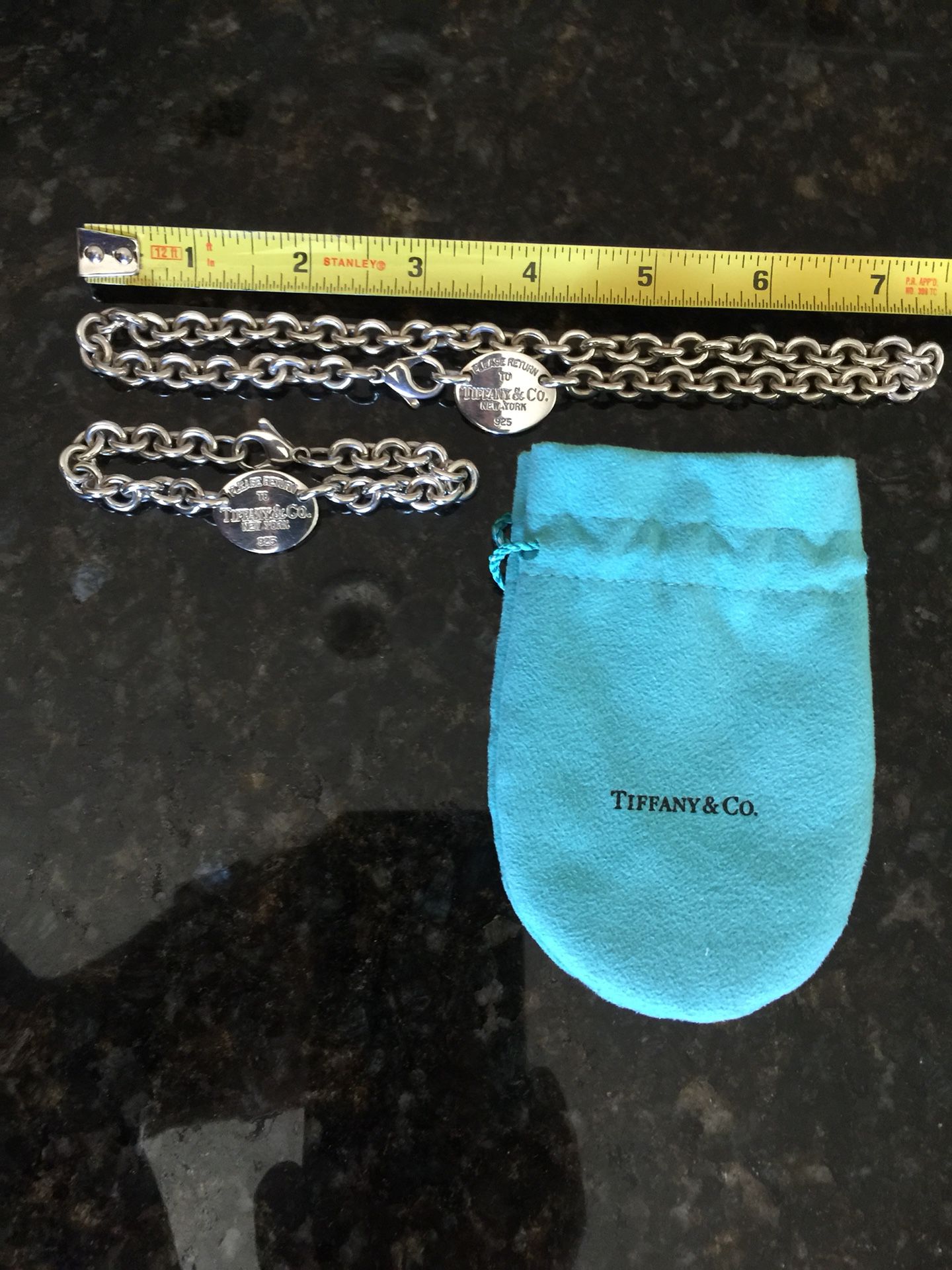 Tiffany Choker and Bracelet