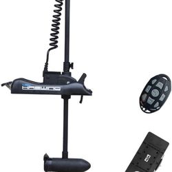 AQUOS Haswing Black 12V 55LBS 48inch Electric Bow Mount Trolling Motor with Remote  Control for Inflatable Boat Kayak Bass Boat Aluminum Boat Fishing, for Sale  in Queen Creek, AZ - OfferUp