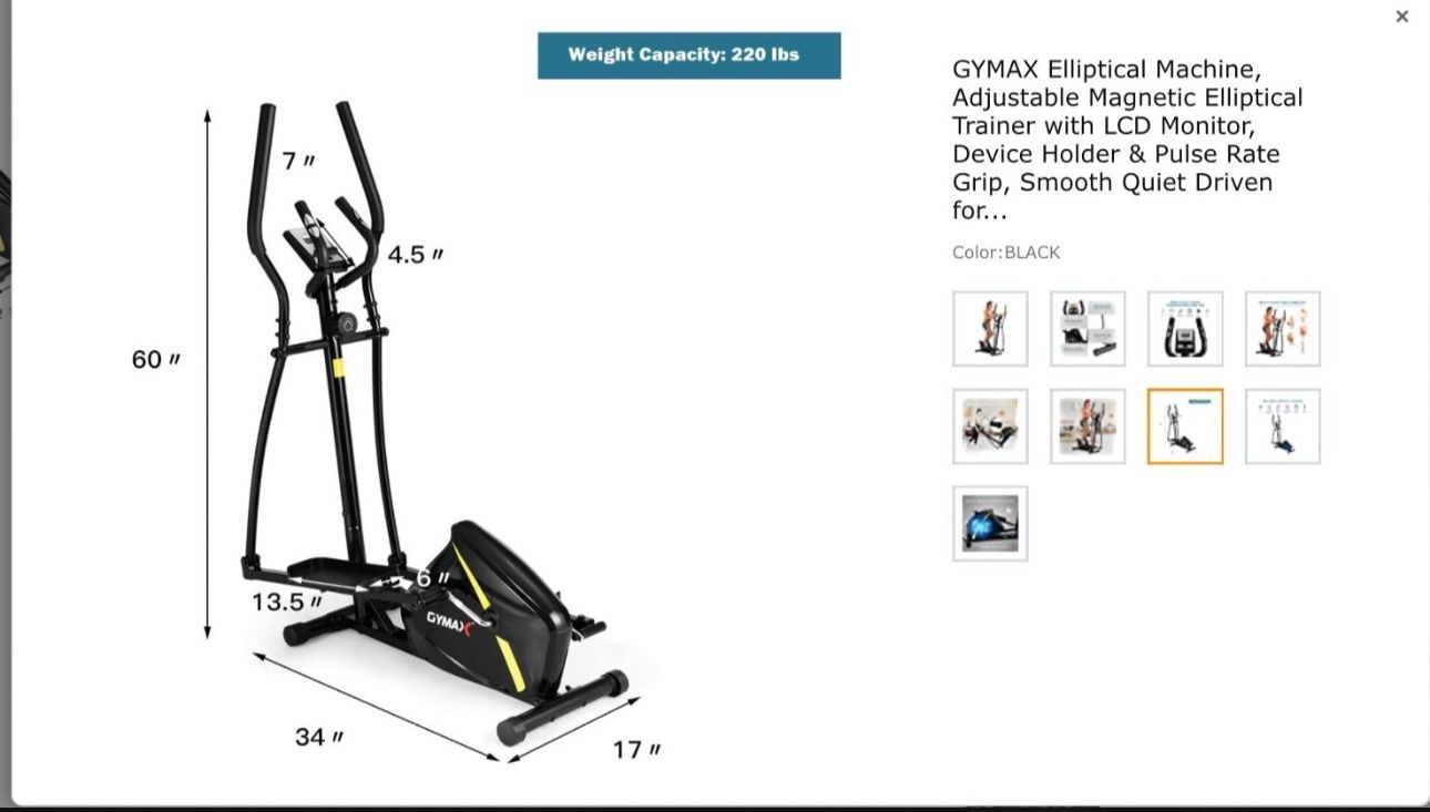 GYMAX Elliptical