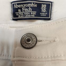 White Abercombie Pants 