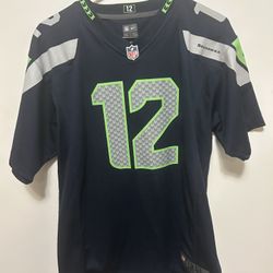 Seahawks On Field Jersey 