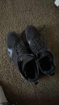 Black and Gold Jordans