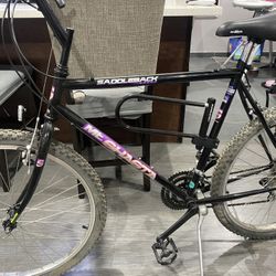 Gt Bicycle Mt. Shasta Saddleback  vintage mountain bike from the early 1990s,  Made by GT