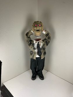 Heads Up Harry  32” Animated Talking Halloween Prop Magic Power 2006