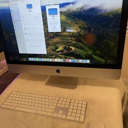 2019 Apple iMac 27-inch Retina 5K Display Big Screen Huge Memory  40gb RAM  500gb ssd  3.7 GHz 6-core Intel Core i5 Processor