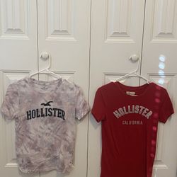 Two Small Hollister T-shirts For Women