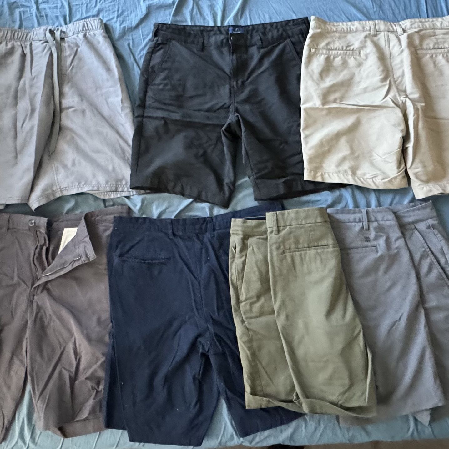 Size 34 Shorts. Year Old. Some Never Worn. 