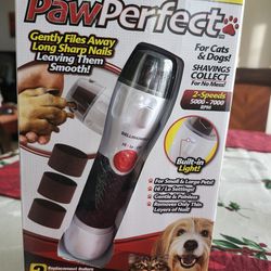 NEW Bell+Howell 2337 PawPerfect Pet Dog Nail Trimmer Small Large Breeds