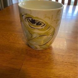 Hallmark Green Rose Mug
