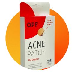 QPF Acne Patches - 36 Count Hydrocolloid | Fast Pimple & Blemish Healing 