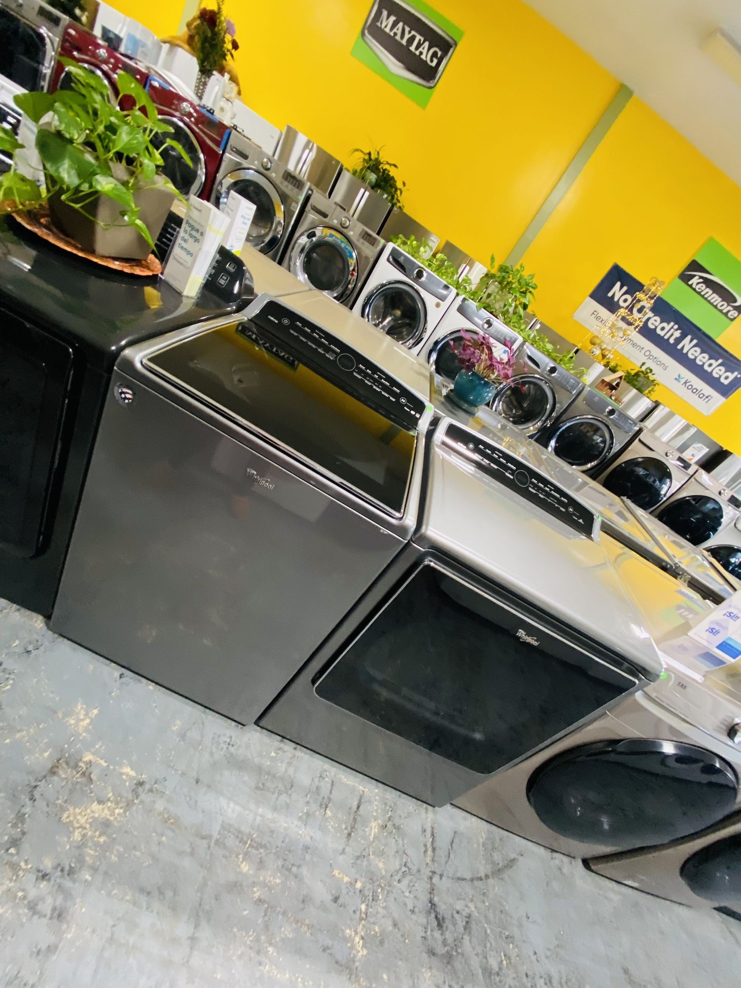 Whirlpool Jumbo Washer And Dryer No Credit Needed