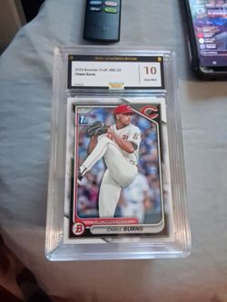 2024 chase burns bowman graded 10