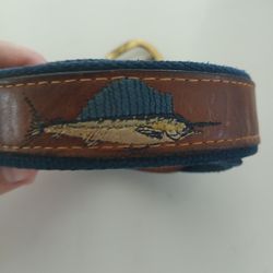 Vintage Men's Hand Made Leather Belt