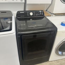 Used Samsung Gas Dryer Big Capacity Black 