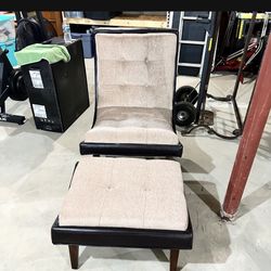 Chair & Ottoman 