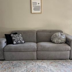 Living Spaces Samba II Power Reclining Sofa 