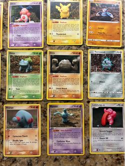 Vintage Pokemon singles (Yuka morii)