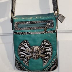 Y2K Skull Purse 