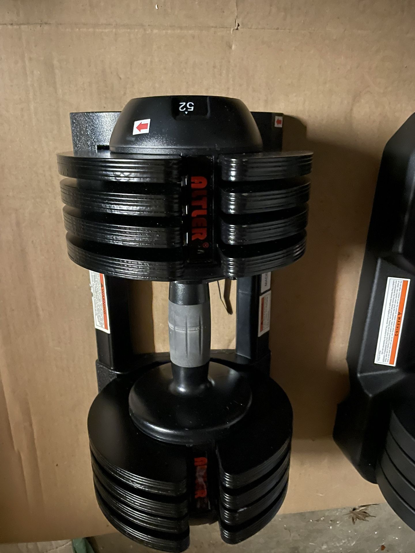 Altler 52lbs Adjustable Dumbbell (1 Unit)
