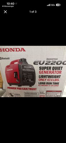 Honda generator