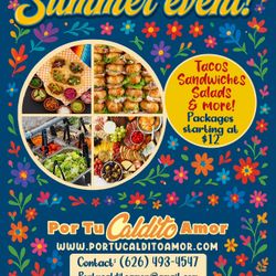 Catering For All Events, Taquiza Para Cualquer Evento 