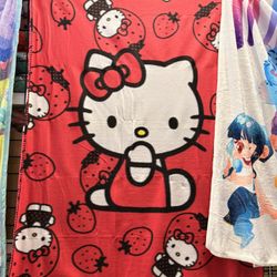 Hello Kitty Blanket 