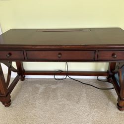 Desk With Power Outlets
