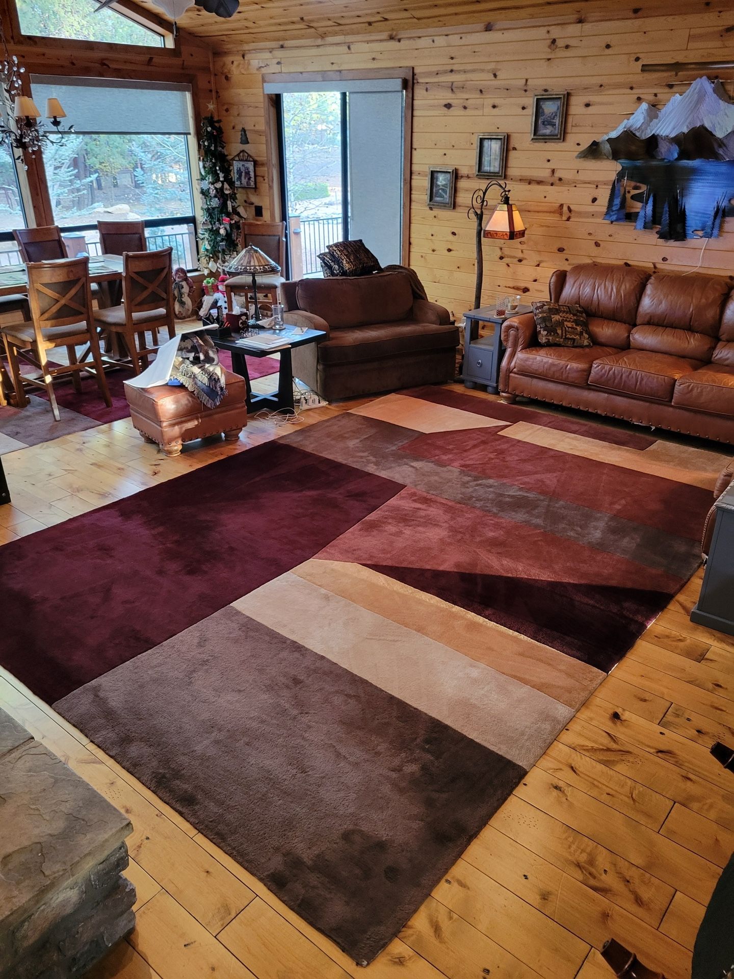 Living Room Thick  Cabin Rug!!!!