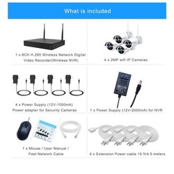 Security wireless camera