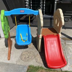 Little Tikes Hide & Seek Climber And Swing