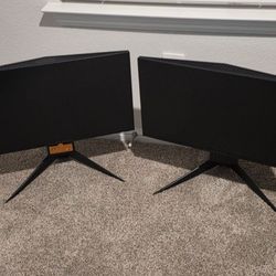 Alienware 25" Monitors With Mount