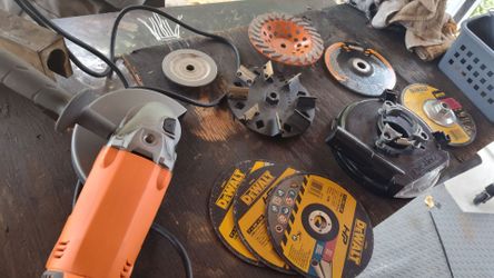 Rigid 7 inch grinder or sander
