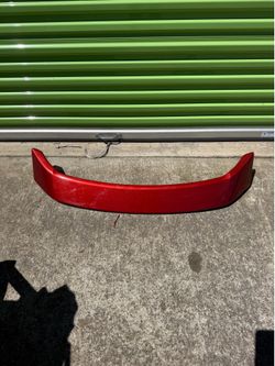 OEM Honda Accord Coupe Rear Trunk Spoiler w/ Third Brake Light – Red – 2013–2017