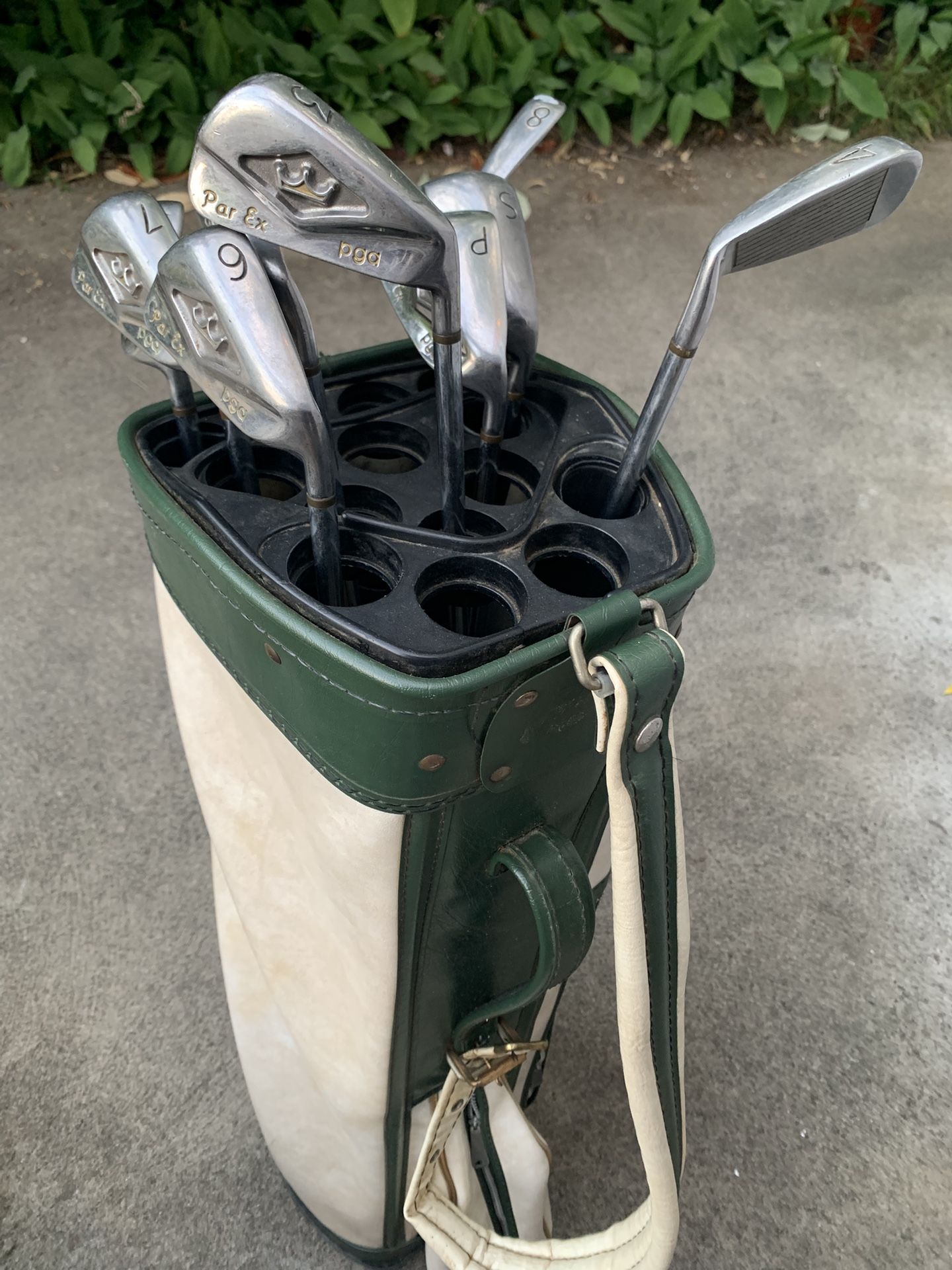 Vintage Par Ex PGA Golf Club set
