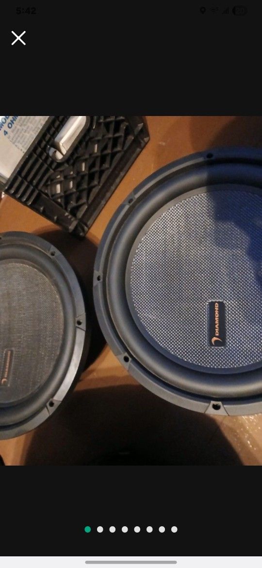 2 Brand New Diamond Audio Hex 2 15s Subs Great Quality Sound $650firm Price Pickup Only Serious Buyers Please Yes It Is Avaliable 
