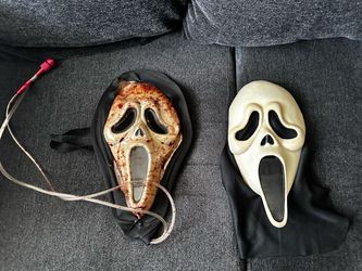 Ghost Face Mask Only & Ghost Face Bleeding Mask