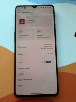 OnePlus 7T 128GB - Glacier Blue (Phone Only) 📱✨