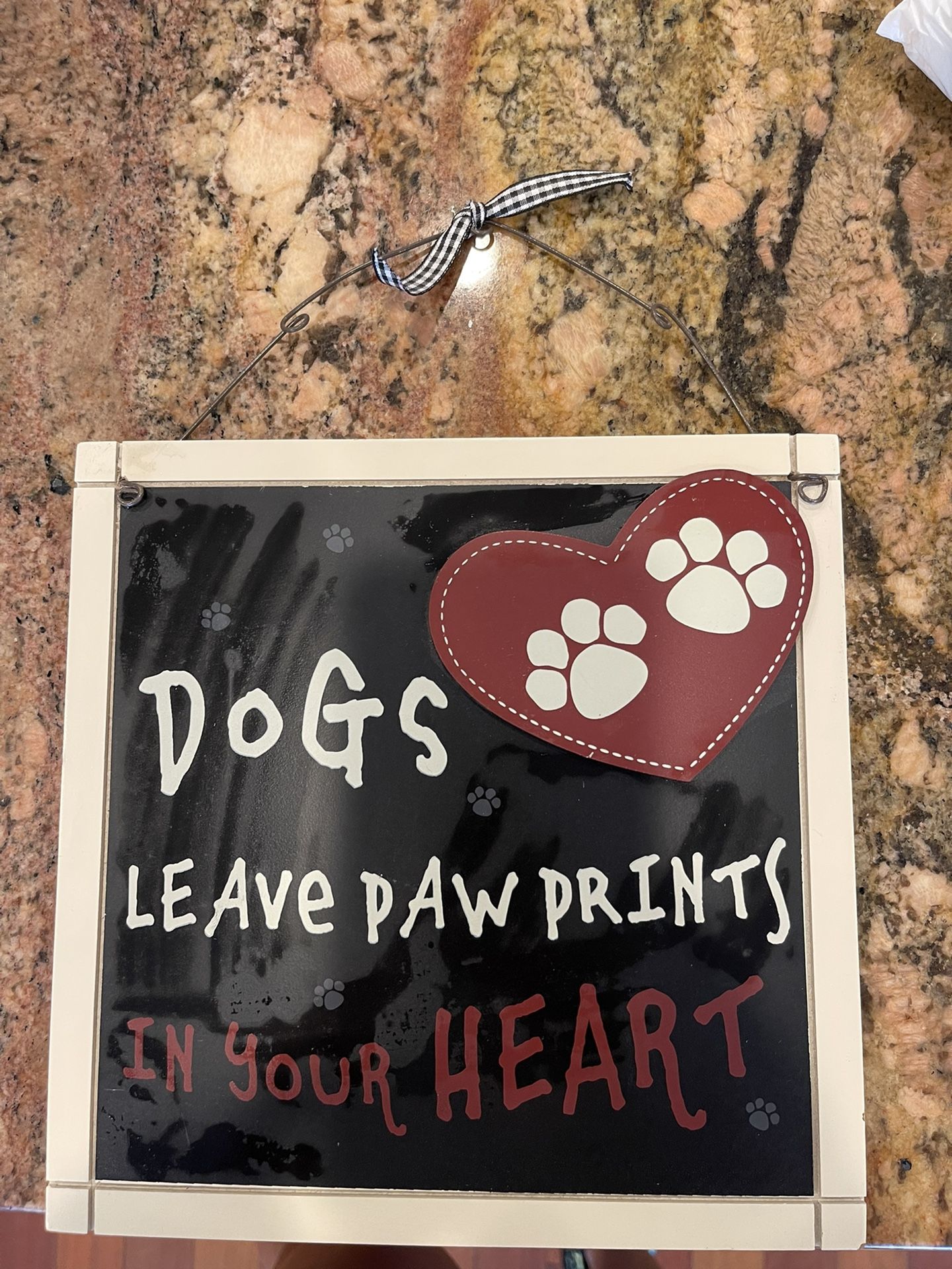 Dog Hanging Sign