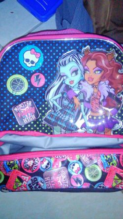 Monster high lunch bag