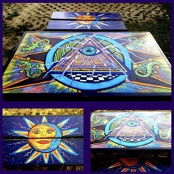 Custom Painted Table