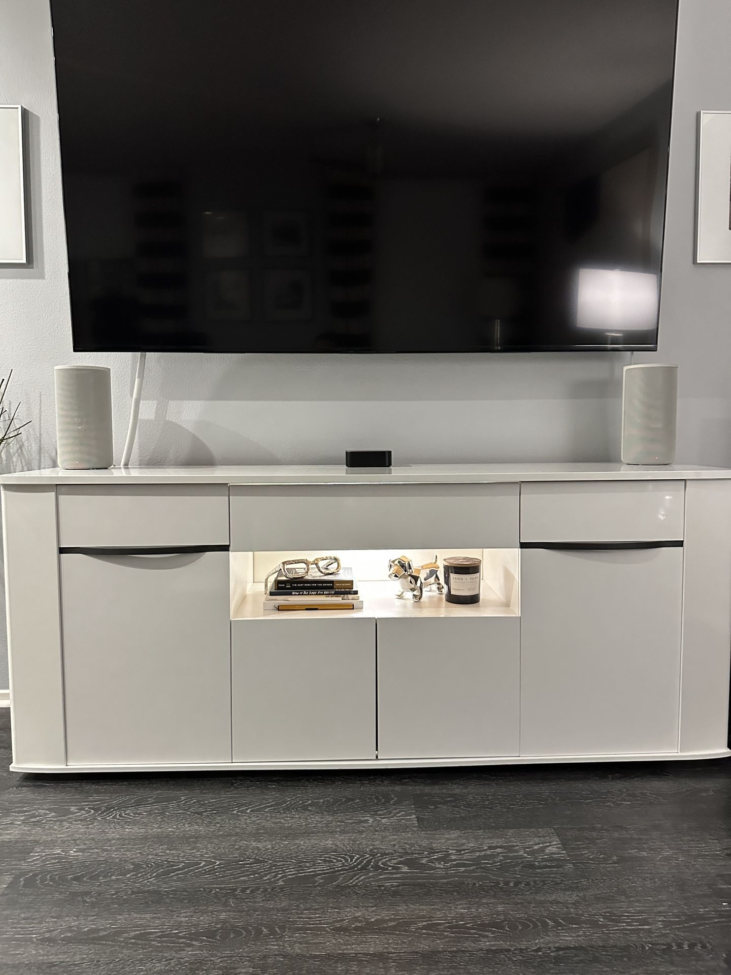 Lighted Console Table