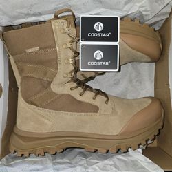 Coostar tactical boots coyote brown sz 11