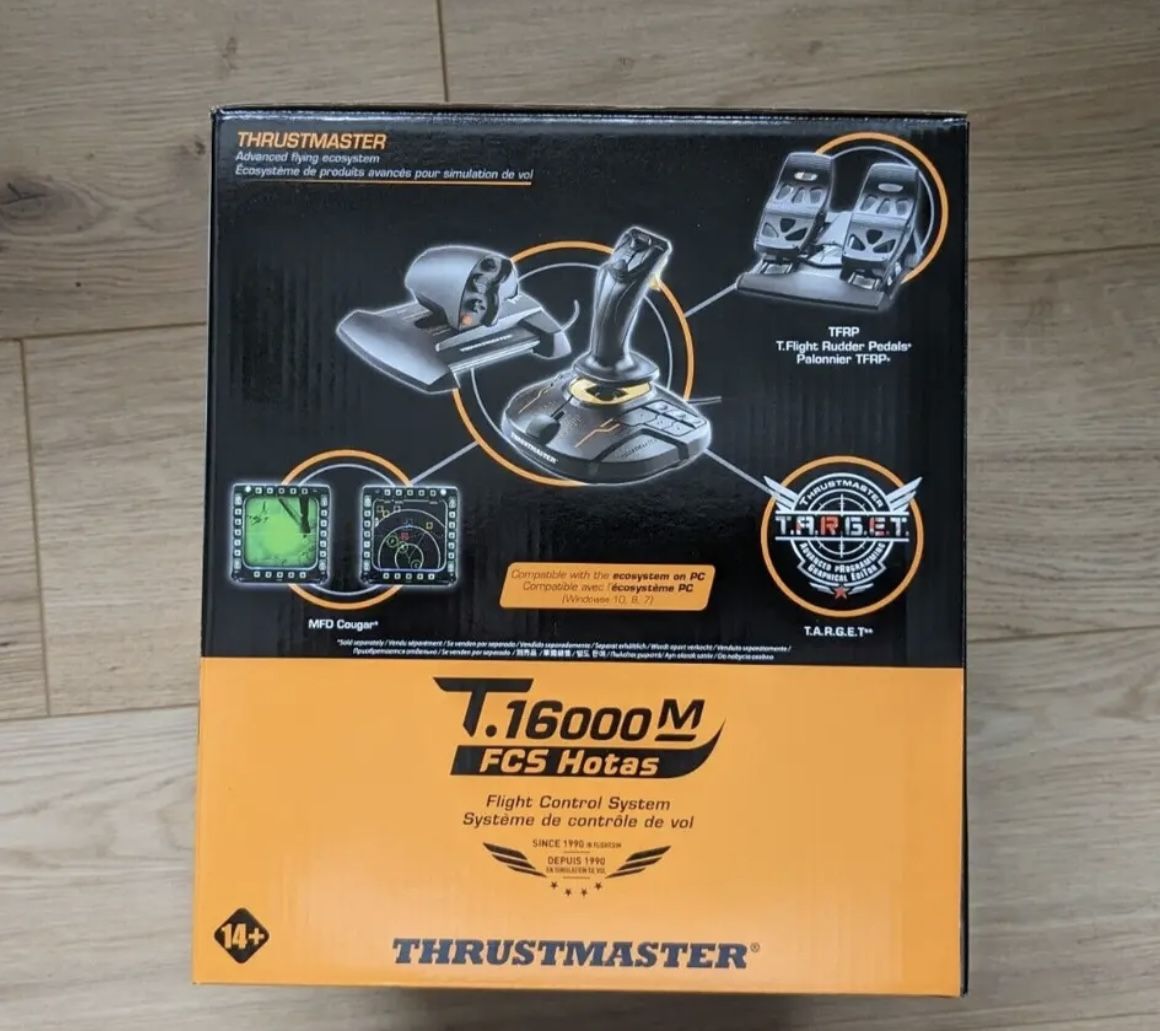 Thrustmaster T.16000 FCS Hotas Controller Electronics & Media