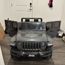 Kids Rubicon Jeep